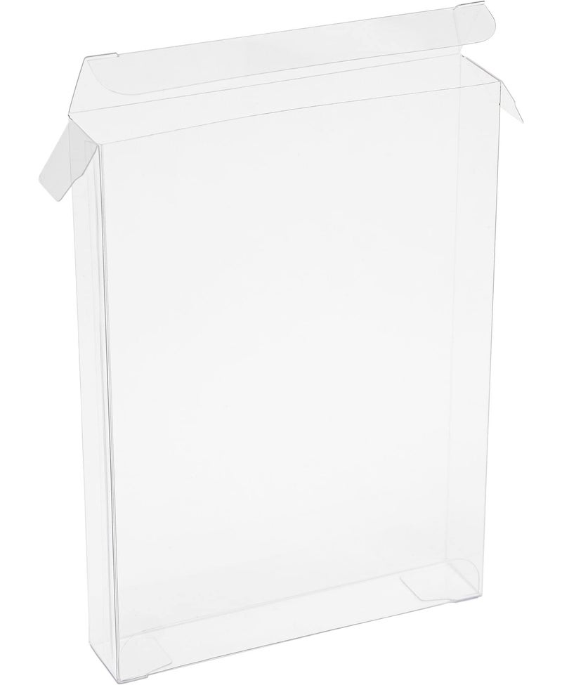 Viturio Nintendo NES Game Box Protector Cases (10 Pack) Clear Plastic .35mm - Image 4